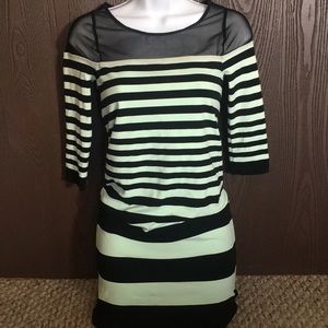 Mini body con dress “Color mint green